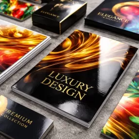 من اللمعان إلى البريق: استكشاف الورق المطلي بالمصبوب في الطباعة